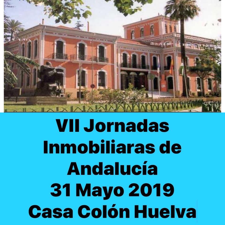 CARTEL VII JORNADAS INMOBILIARIAS DE ANDALUCIA